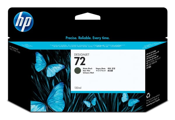 HP 72 - mat sort - original - blækpatron