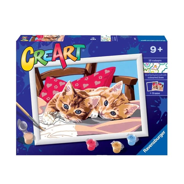 Ravensburger CreArt Maleri til børn To søde killinger