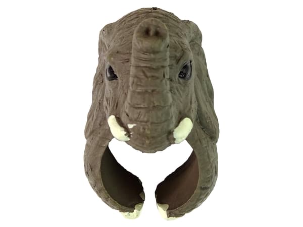 Ring på handen pedagogiska djur elefant