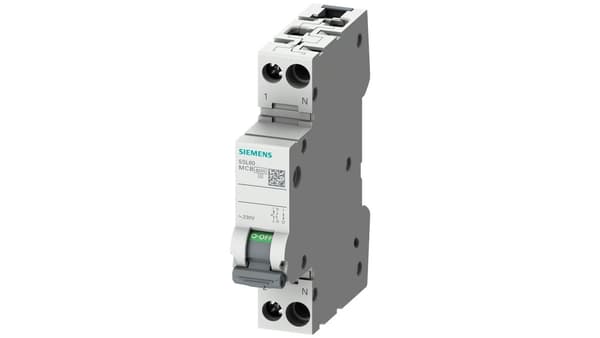 Adapterbrytare 1P+N B 10A 6kA AC 1 modul SENTRON 5SL6010-6