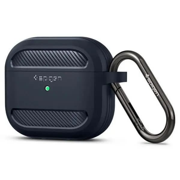 Spigen Rugged Armor Airpods 3 -kotelo harmaa/hiilenharmaa ASD01980