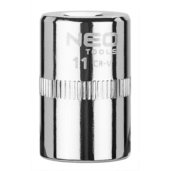 Neo-hylsy 6-kulmainen 1/4\" 11mm (08-229)