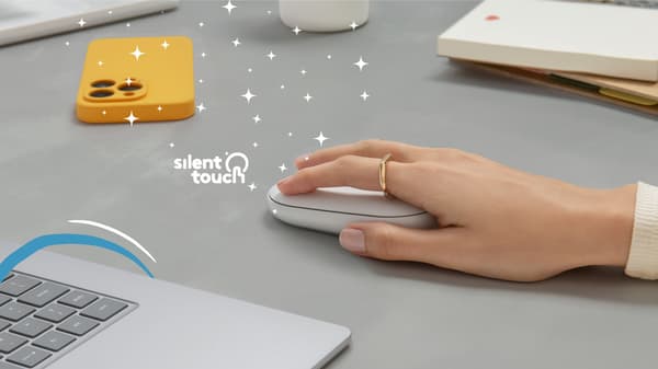 Logitech Bluetooth-mus Pebble 2 M350s - Tonal White