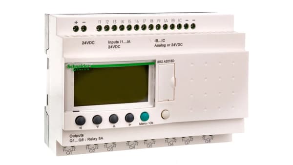 Schneider 24V DC programmerbar sender ZELIO LOGIC (SR2A201BD)