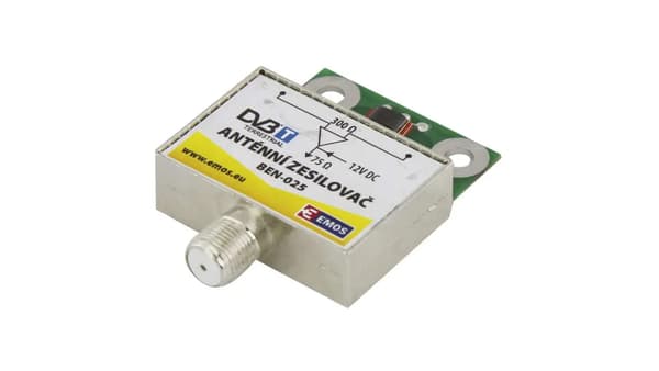 Antenneforstærker 25 dB VHF/UHF J5802