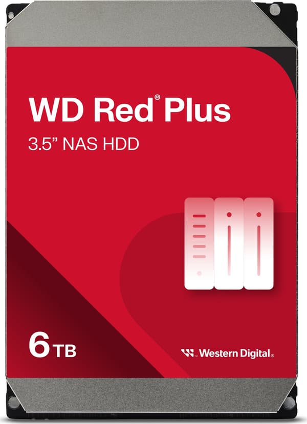 Kovalevy Western Digital WD60EFPX 6 TB 6 TB SSD 3,5"