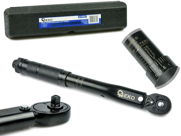 1/4\" 5-25nm Sort HD momentnøgle (20)