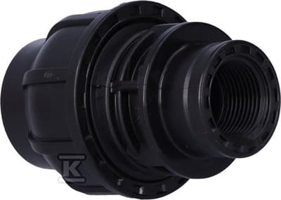 KLEMMEKOBLING .PP 32X3/4\" GW TIL PE