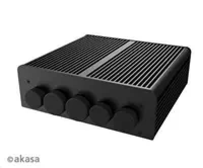 Akasa Pascal TN UCFF-chassi (Intel NUC), vattentätt, OEM - svart