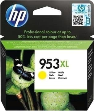 HP 953XL - Højtydende - gul - original