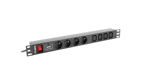 Lanberg PDU-04E04I-0200-BK - strømford
