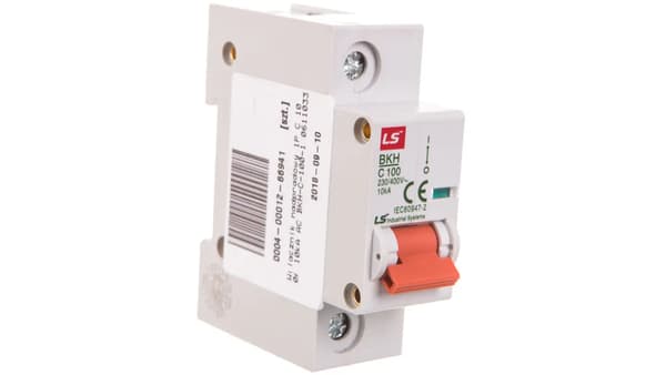 LSiS Adapterafbryder 1P C 100A 10kA AC BKH-C-100-1 (06110331R0)