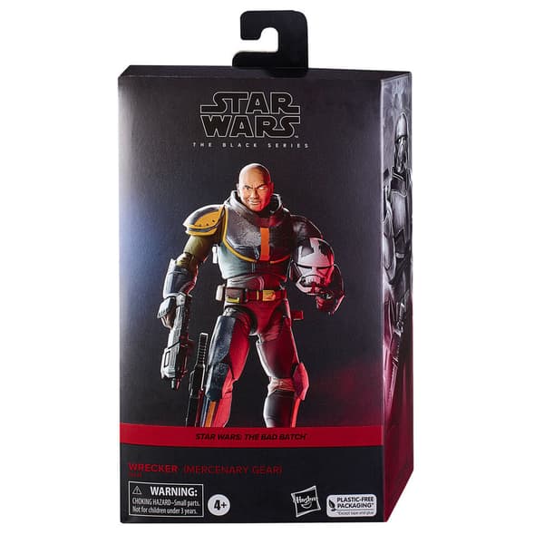 Star Wars The Bad Batch Wrecker Mercenary Gear figur 15cm