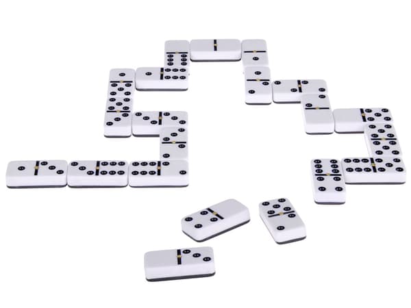 Klassisk Domino Logisk + Pædagogisk Spil for Børn og Voksne GR0693