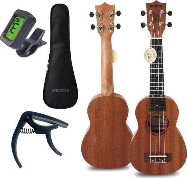 Mozos Gecko ukulele sopranset