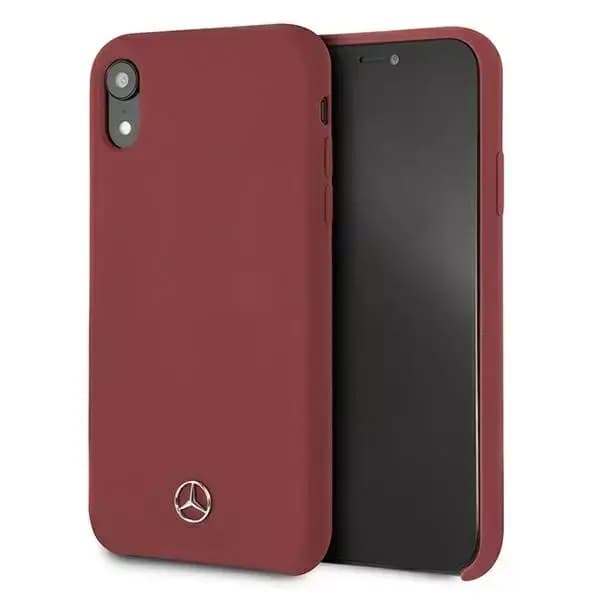 Mercedes Silicone Line iPhone Xr -kotelo - Punainen