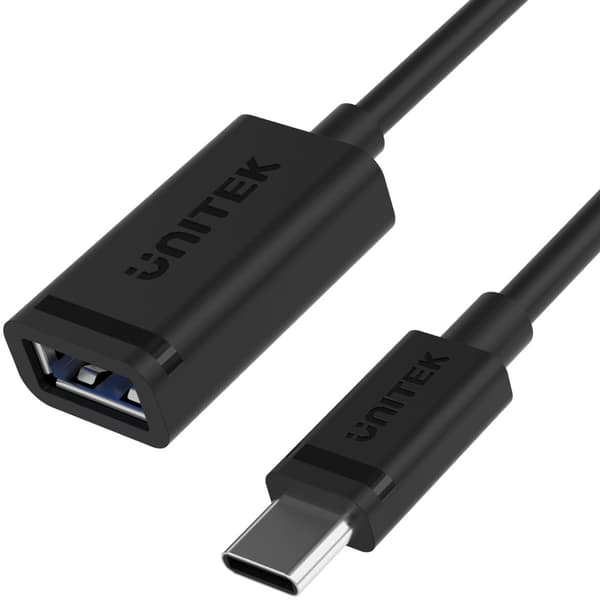 Unitek-sovitin USB-C (M) - USB-A (F) 10Gbps 60W