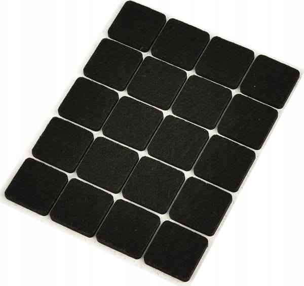 Möbeltassar för raka möbler 20x20mm 20st (25/250)