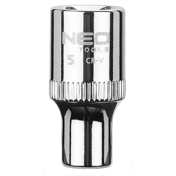 Neo Socket 6-håls 1/4\" 5mm (08-222)