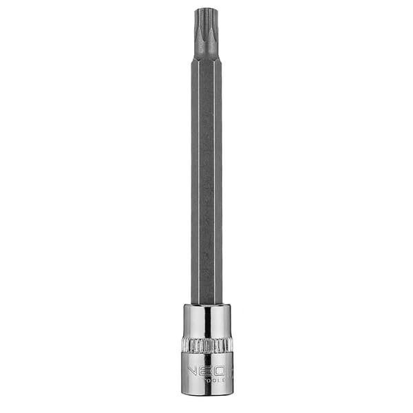 TORX TX30-forbinder med hætte 1/4\", lang, 87 mm