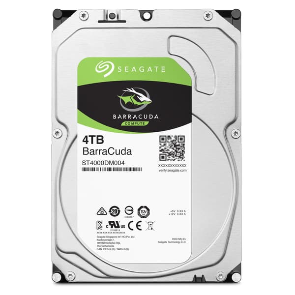Seagate Harddisk Barracuda ST4000DM004 - 4 TB - 3.5\" - SATA 6 GB/s