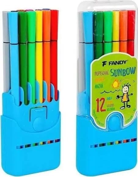 Sunbow Markør 12 Farver