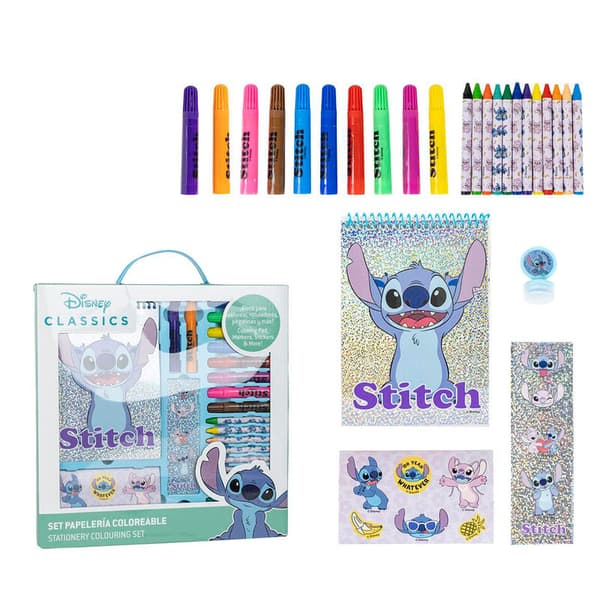 Disney Stitch målar- och skrivset