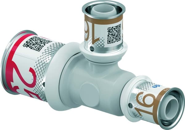 S-PRESS PLUS TEE RØD PPSU 25-16-16