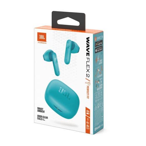 JBL Wave Flex 2 TWS trådlösa in-ear-hörlurar Bluetooth blå EU