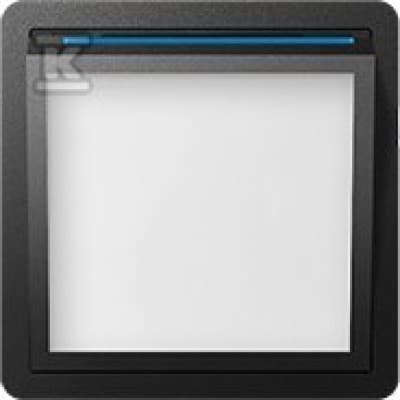 Simon 82 LED-ljusmodulskydd grafit 82036-38
