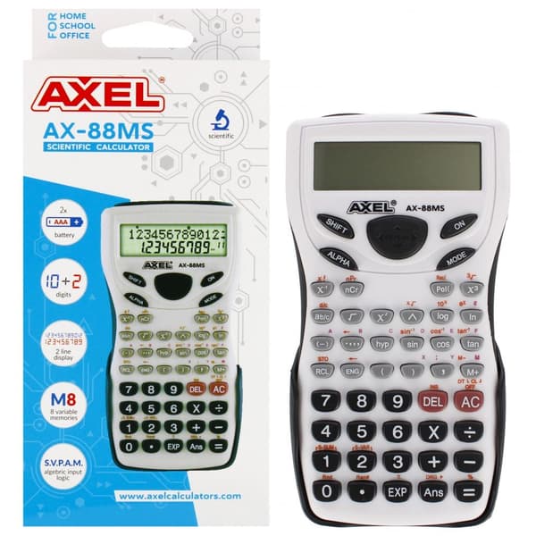 AXEL AX-88MS PUD 50/100 VIDENSKABELIG REGNEMASKINE