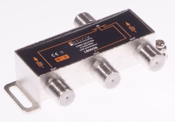Libox Signal Splitter/Spliter 3 VEJE Strømpas (LB0038)