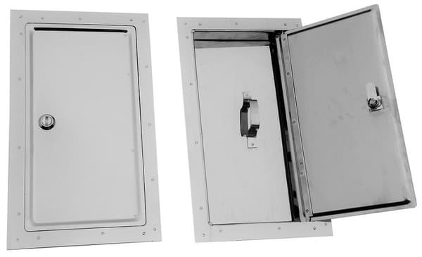 SKORSTENSLEM I RUSTFRIT STÅL 155*290MM STOR