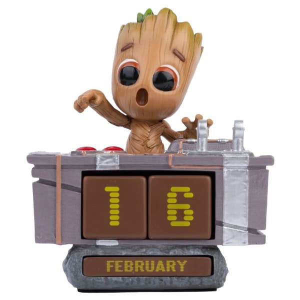 Marvel Guardians of the Galaxy Groot Death Button 3D evighetskalender