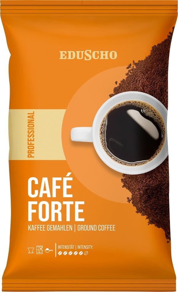 Tchibo-kahvi TCHIBO, EDUSCHO PROFESSIONALE CAFFE FORTE, jauhettu, 500 g