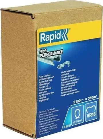 Rapid Hegnsklammer Rapid VR16 - 3190 stk