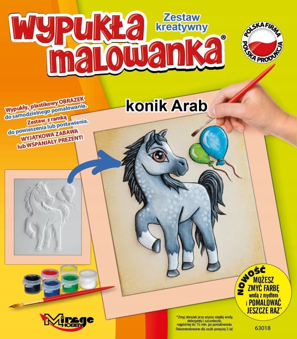 Kupera maalaus Konik Arab