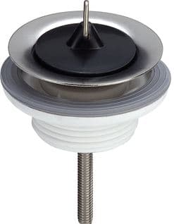 Viega Trigger siivilällä ja tulpalla 5/4\" kromi (111847)