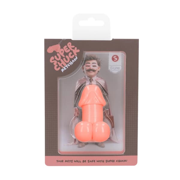 Shots Super Chuck Nyckelring Flesh - Rolig Samlaraccessoar
