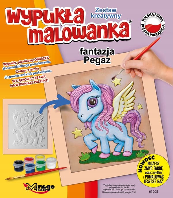 Kupera maalaus fantasia Pegasus