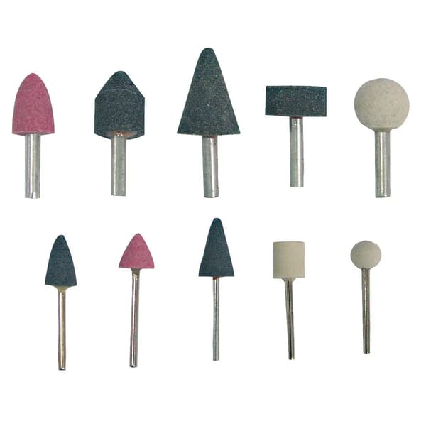 Mega slipstenar 3 och 6 mm set 10 st. (44910)