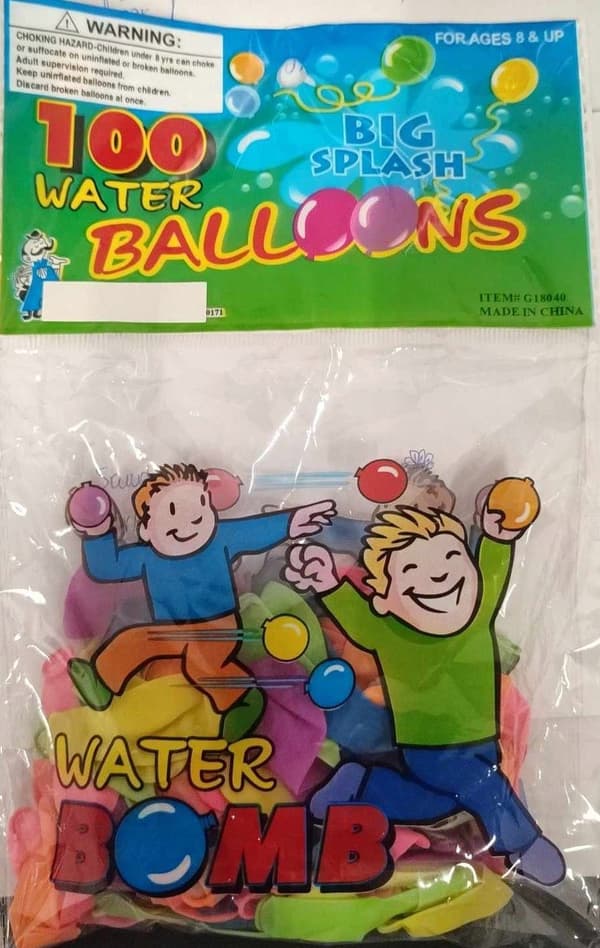 Vattenbomber 100 stycken