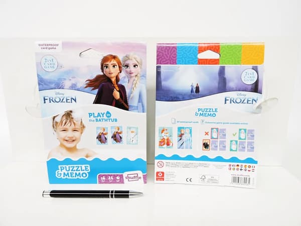 Shuffle - Aqua spil Disney Frozen CARTAMUNDI