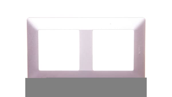 Legrand Valena Life aluminium dubbelram (754132)