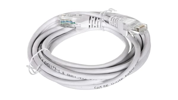 Goobay 68506 CAT 5e patchkabel, U/UTP, hvid, 3 m