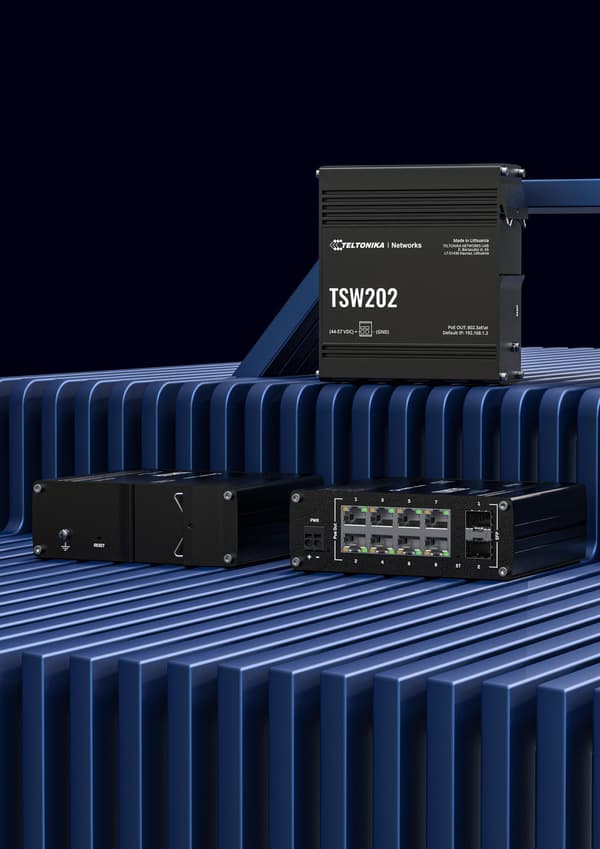 8+2P Teltonika TSW202 POE+ SFP M