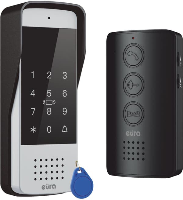 Porttelefon EURA ADP-34A3 svart