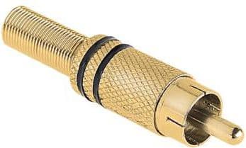 RCA-stik to-striber sort