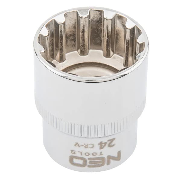 Neo Spline -hylsy 1/2\" 24mm (08-596)
