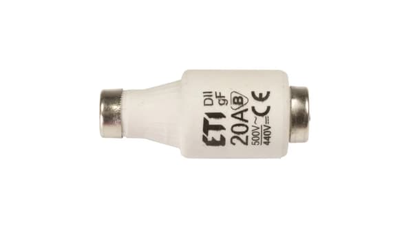 Sulake-elementti 20A DII GF/BiWTS 500V AC/440V DC E27 002312106